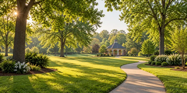 Illustrative landscape inspired by Chesterfield, Virginia