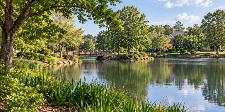 Illustrative landscape inspired by Henrico, Virginia