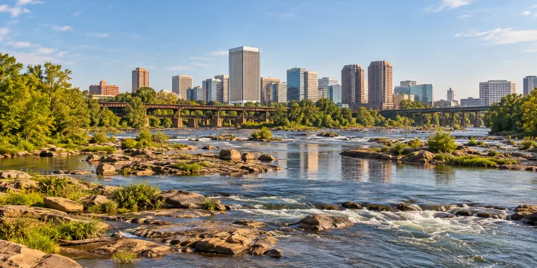 Illustrative view inspired by Richmond, VA, US